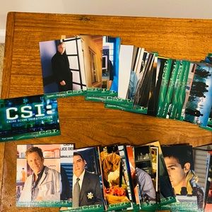 Full Set of 99 CSI Collectible Trading Cards New Condition 1-99
